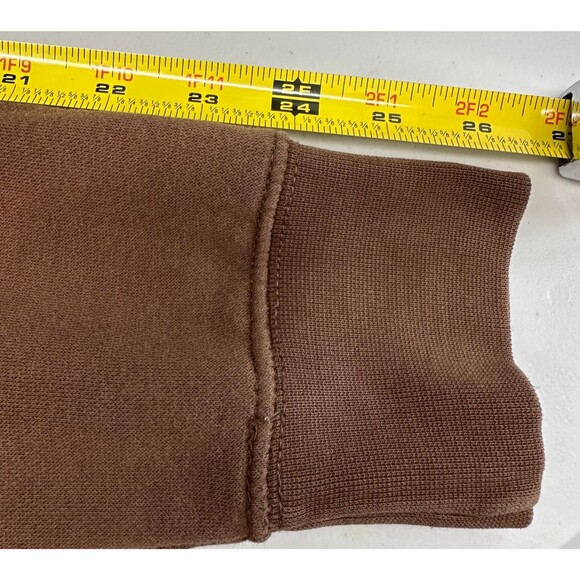 Nike Hoodie Men's Sz S Brown Sportswear Club Swoosh Logo Streetwear Sweatshirt - Picture 9 of 13